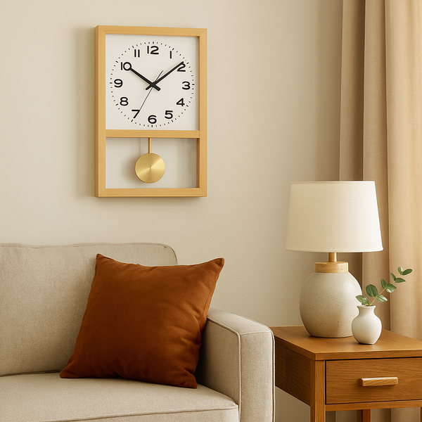 Horloge Japonaise en Bois