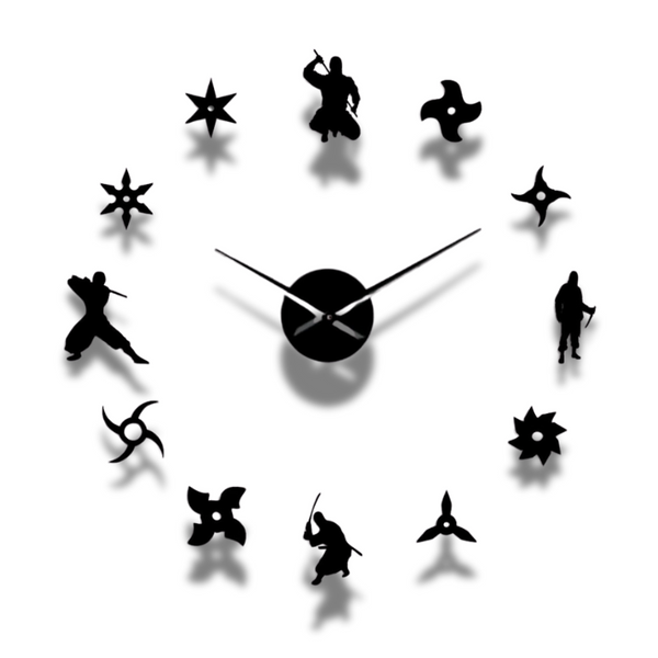 Horloge Japonaise Ninja