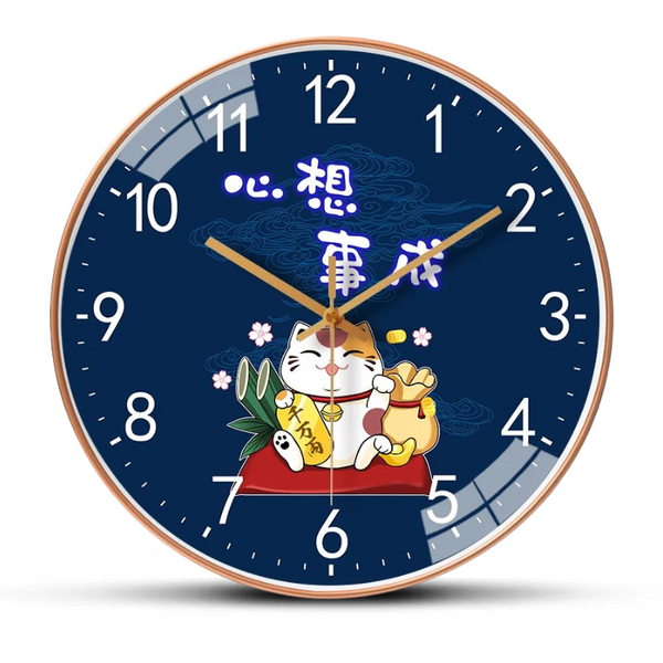 Horloge Japonaise Porte-Bonheur