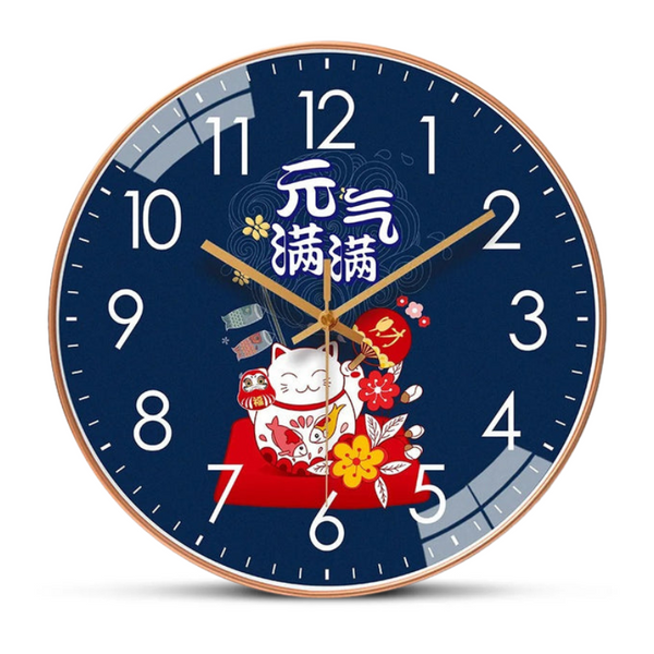 Horloge Maneki Neko