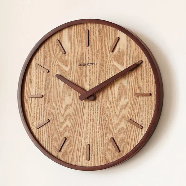 Horloge Murale Bois