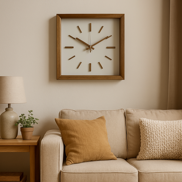 Horloge Murale Bois Design