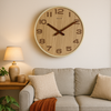 Horloge Murale en Bois