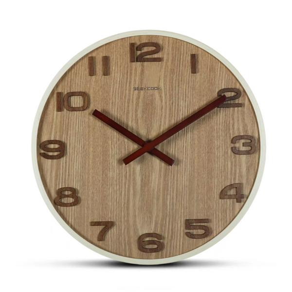 Horloge Murale en Bois