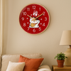 Horloge Murale Japonaise Maneki Neko
