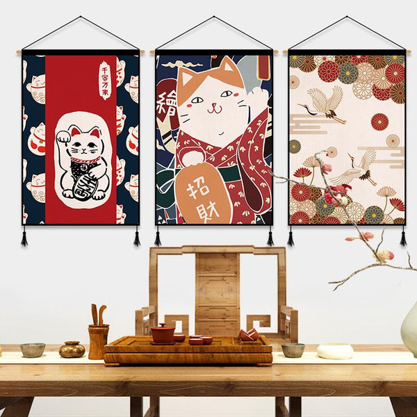 Kakemono Japon Traditionnel