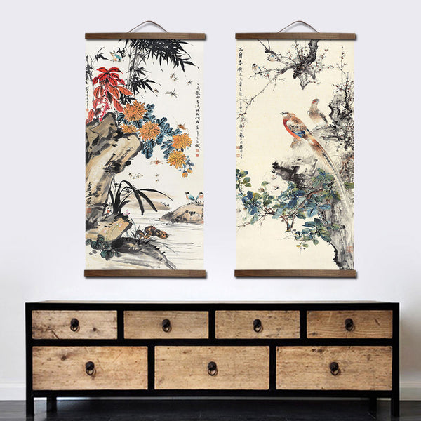 Kakemono Japonais Nature