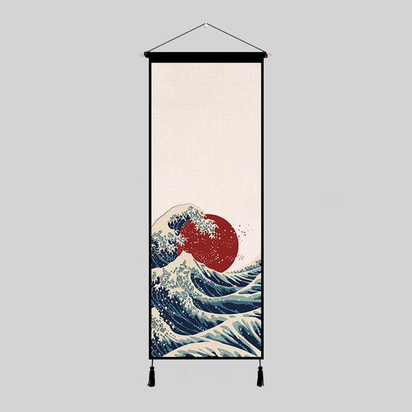 Kakemono Japonais Soleil Levant