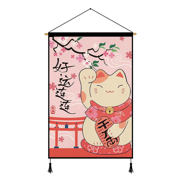 Kakemono Maneki Neko