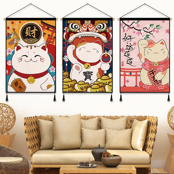 Kakemono Maneki Neko