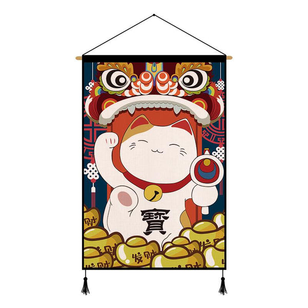 Kakemono Maneki Neko