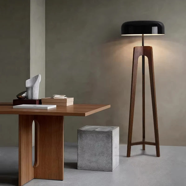 Lampadaire en Bois