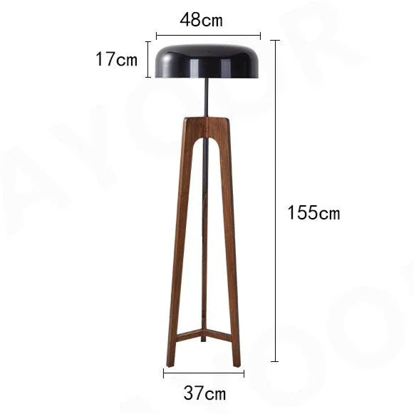 Lampadaire en Bois
