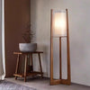 Lampadaire Japonais en Bois
