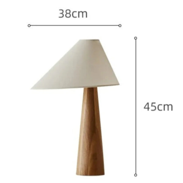Lampe de Chevet Bois Style Japonais