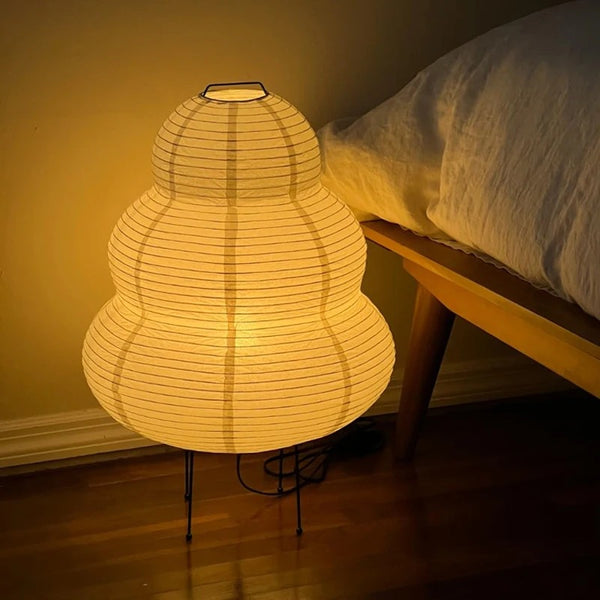 Lampe en Papier Japonaise