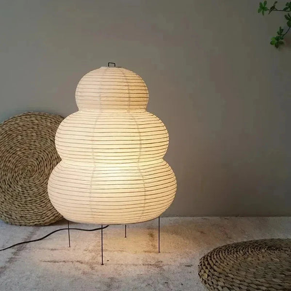 Lampe en Papier Japonaise