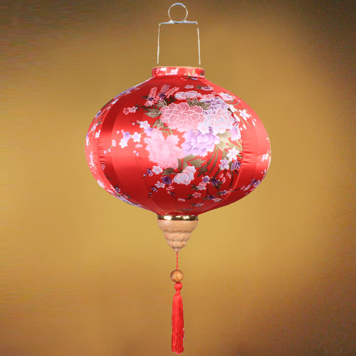 Lanterne Japonaise Boule Rouge