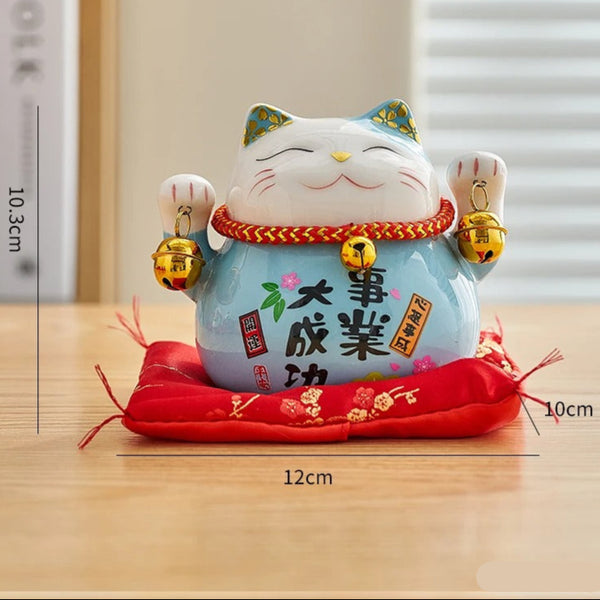 Maneki Neko Bleu