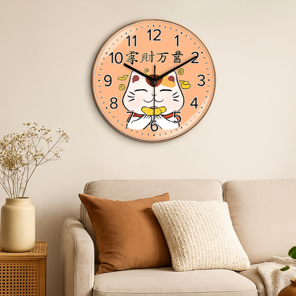 Maneki Neko Horloge