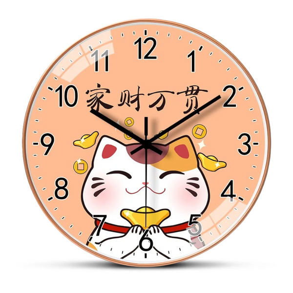 Maneki Neko Horloge