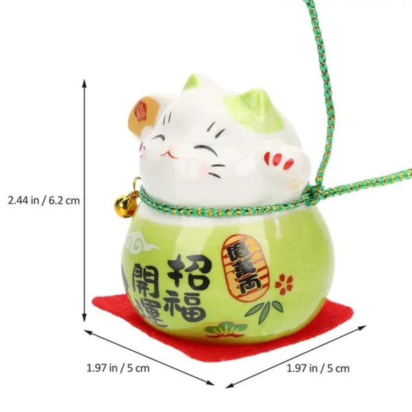 Maneki Neko Vert