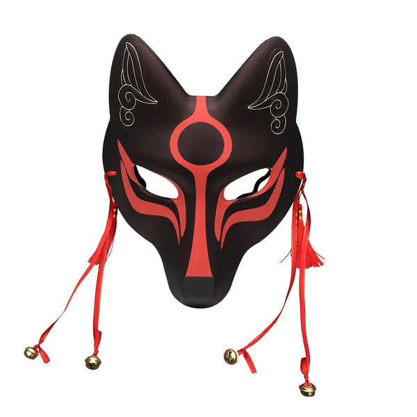 Masque Kitsune Noir