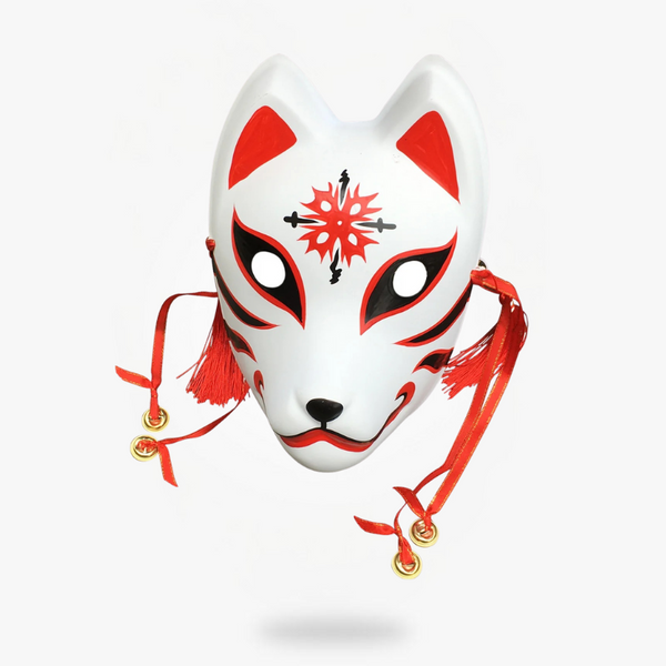 Masque Traditionnel Renard Japonais