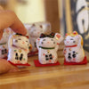 Lot de 3 Minis Maneki Neko