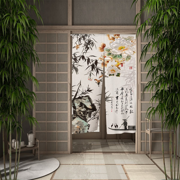 Noren Japonais Traditionnel