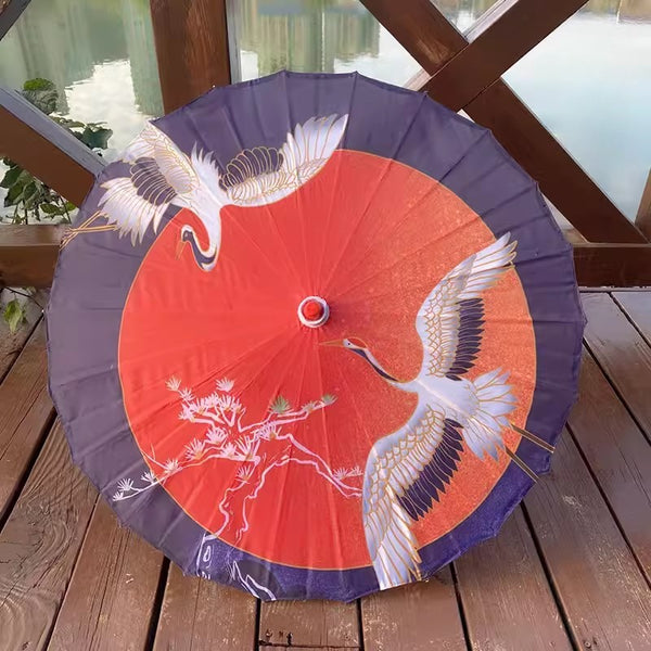 Ombrelle Grue du Japon