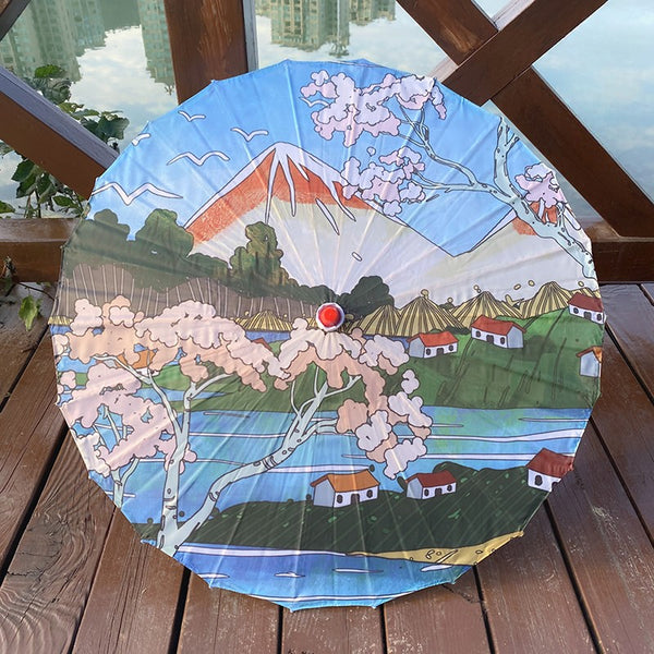 Ombrelle Paysage Japonais