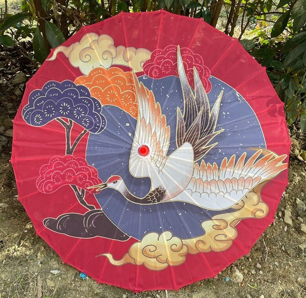 Parapluie Japonais Grue