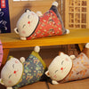 Peluche Coussin Chat Japonais