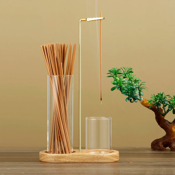 Porte Encens Design en Bois