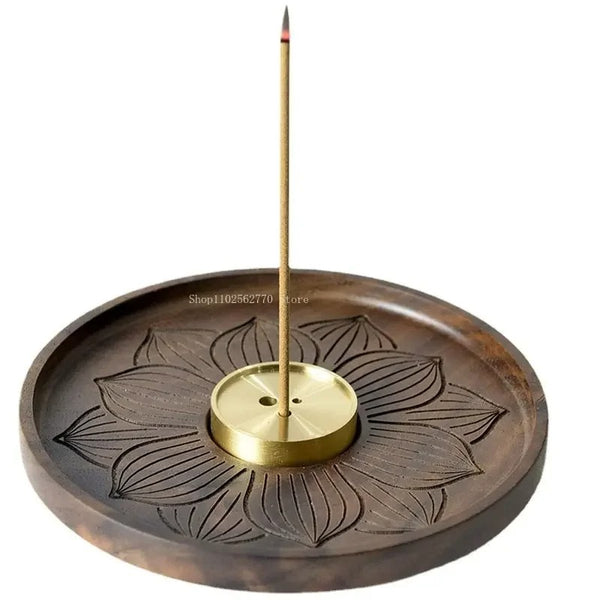 Porte Encens en Bois