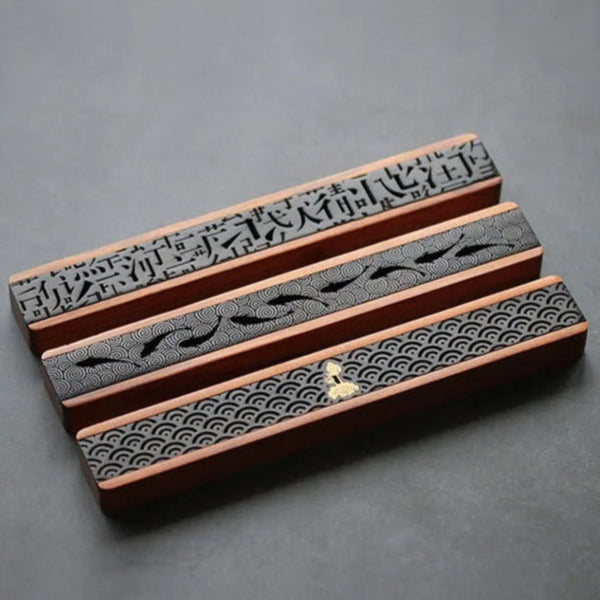 Porte Encens Japonais en Bois