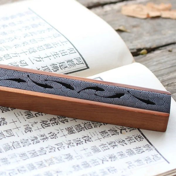 Porte Encens Japonais en Bois