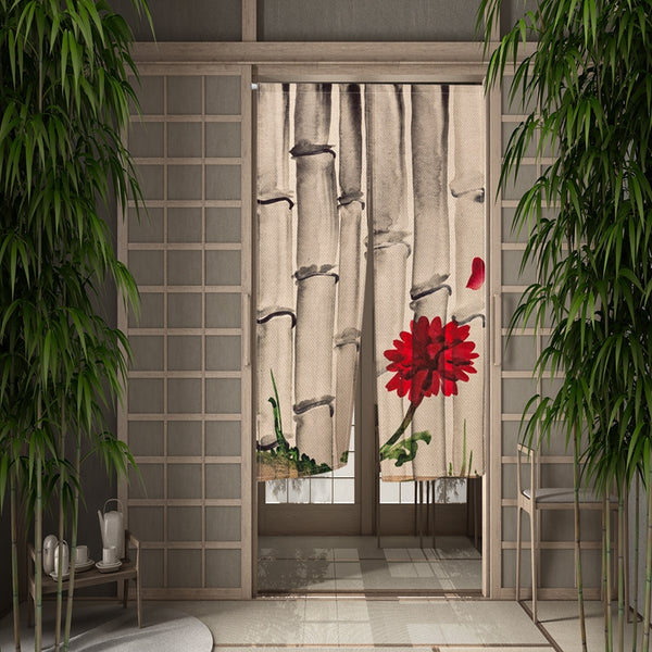 Rideau de Porte Japonais