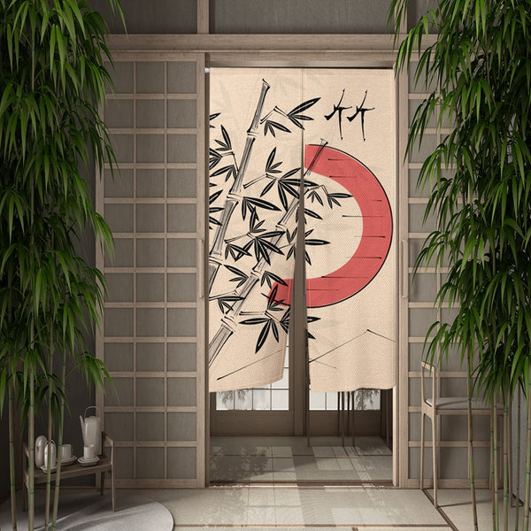 Rideaux Motif Japonais