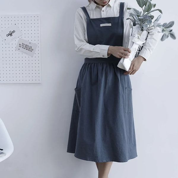 Robe Tablier Femme de Style Japonais