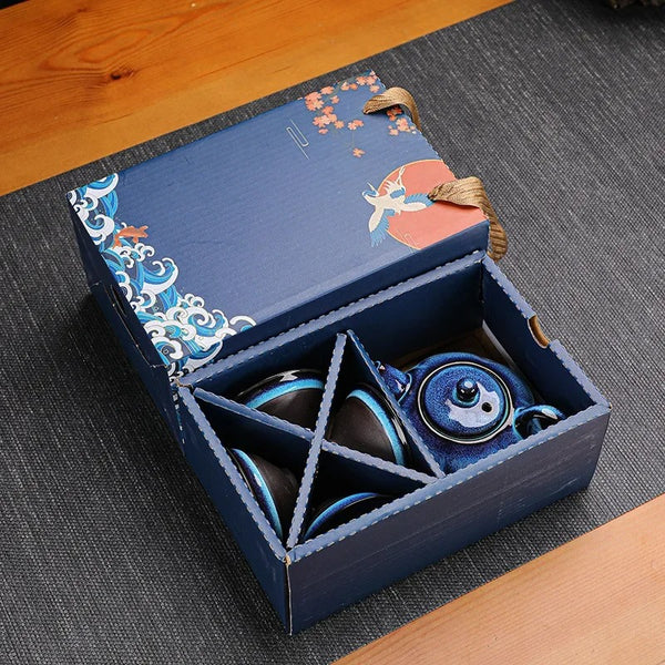 Service à Thé Japonais Aoi