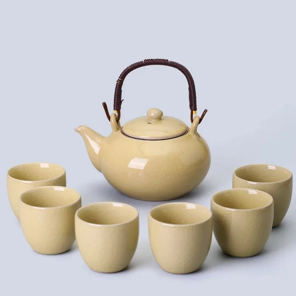 Service à Thé Japonais en Porcelaine