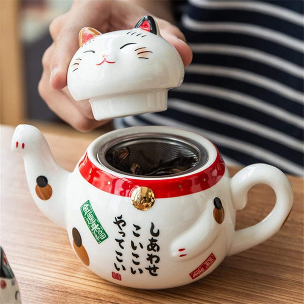Service à Thé Japonais Maneki Neko