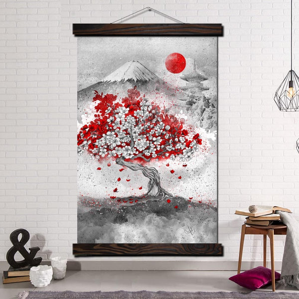Tableau Japonais Sakura