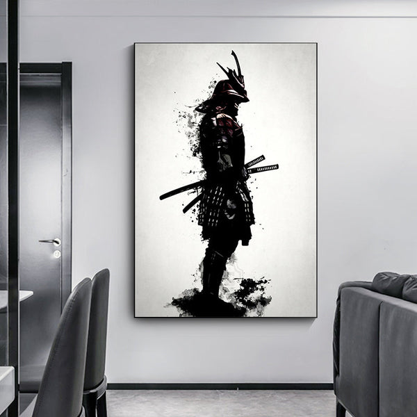 Tableau Japonais Samourai