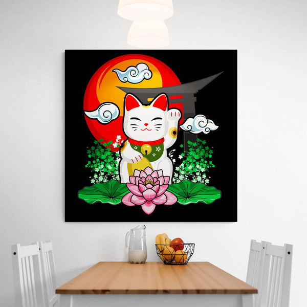 Tableau Maneki Neko