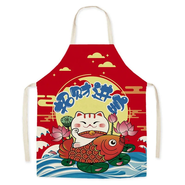 Tablier Japonais Neko Tai