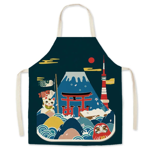 Tablier Japonais - Paysage de Tradition