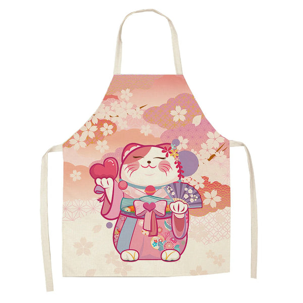 Tablier Japonais Sakura Neko